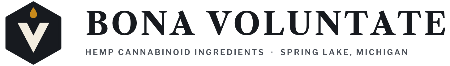 Bona Voluntate, hemp cannabinoid ingredients, Spring Lake, Michigan